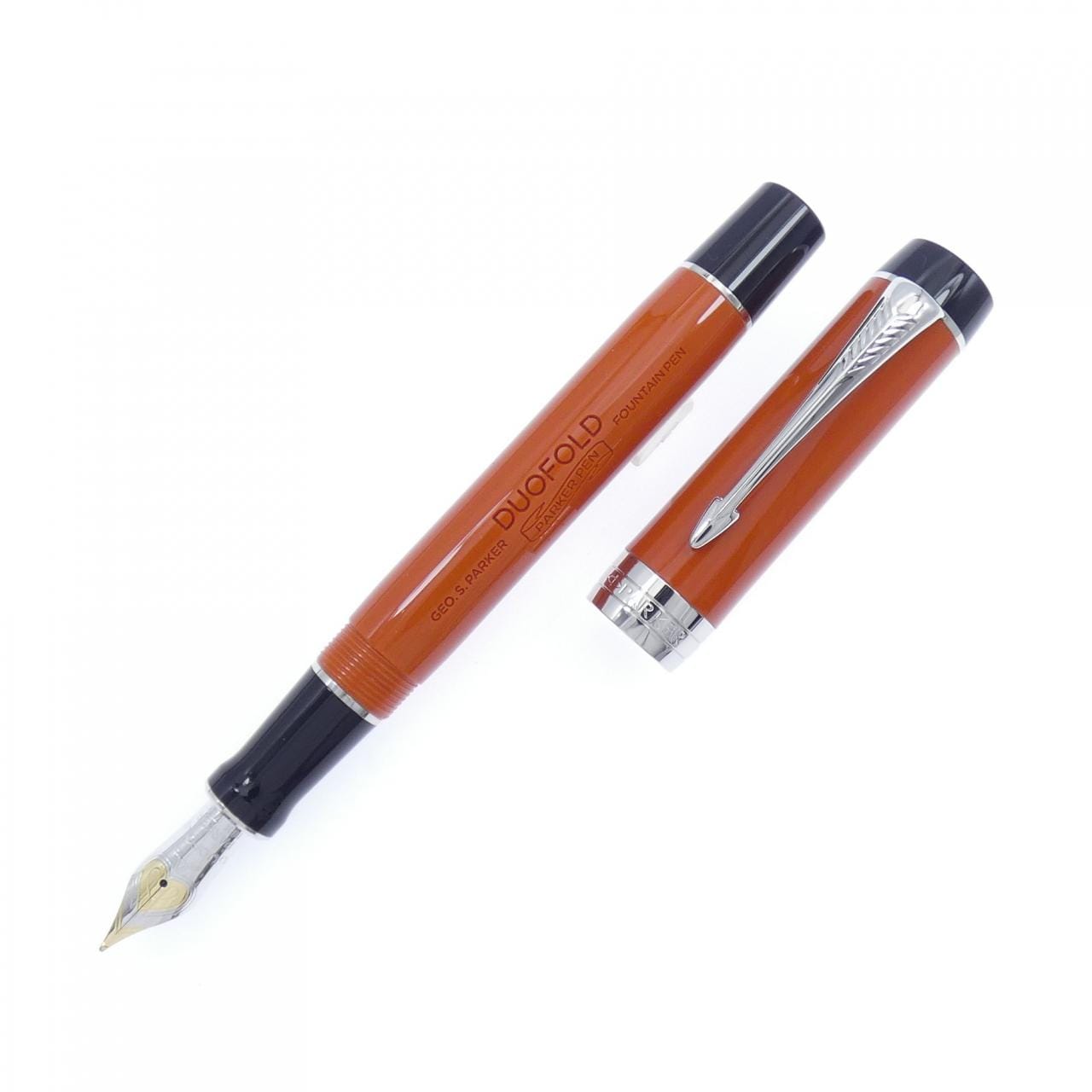 パーカー デュオフォールドビッグレッドCT 万年筆