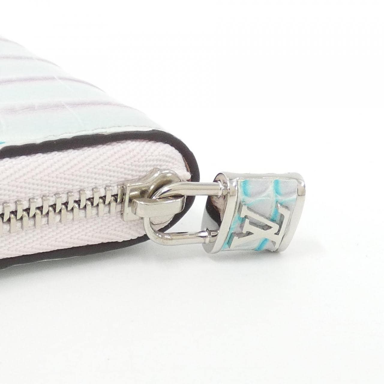 LOUIS VUITTON Exotic Leather Zipper Coin Purse N80913 INCASE