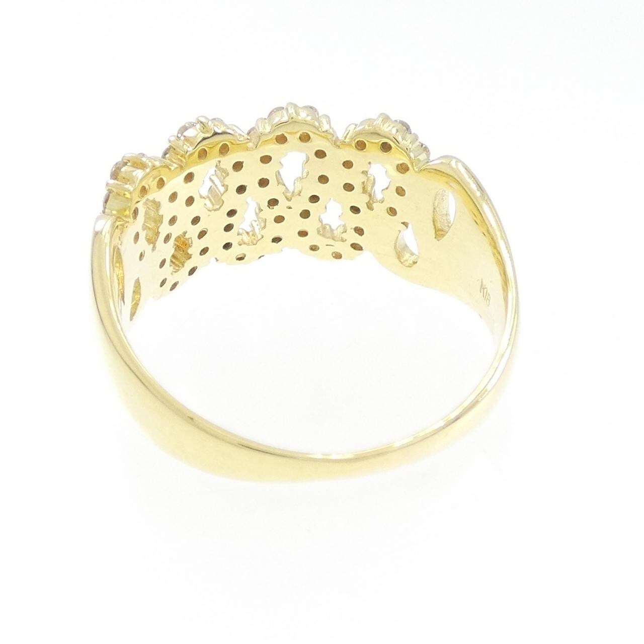 K18YG ダイヤモンド リング 0.50CT