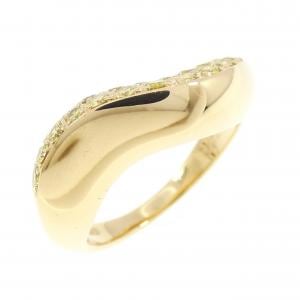 K18YG ダイヤモンド リング 0.572CT