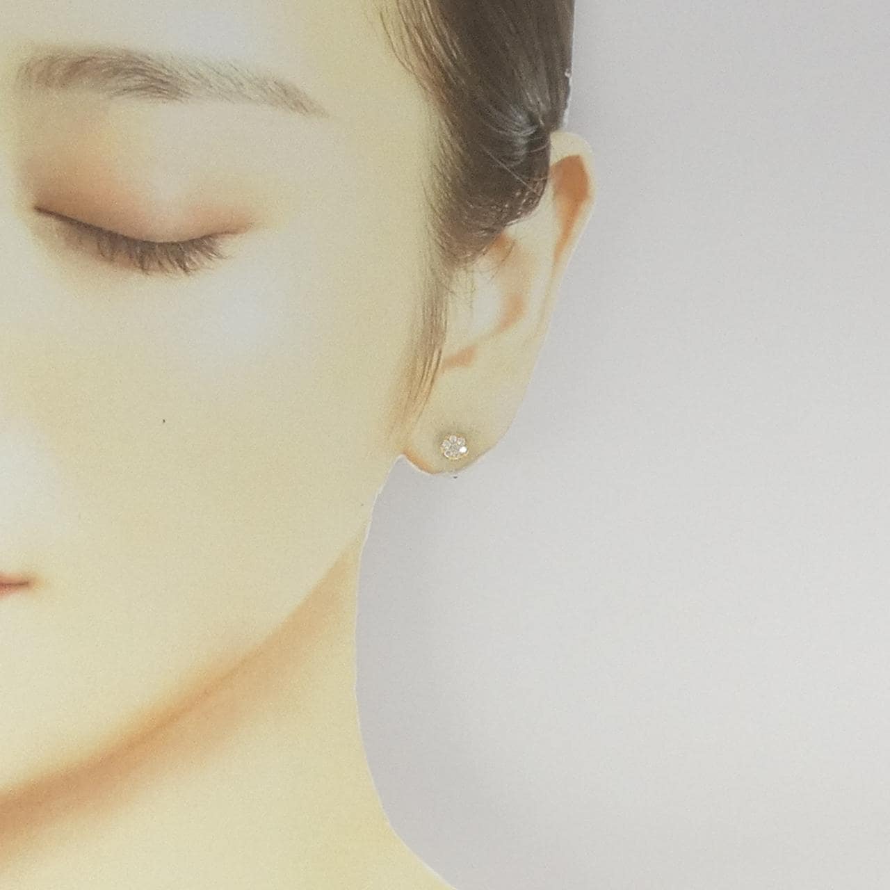 【リメイク】K18YG ダイヤモンド ピアス 0.20CT