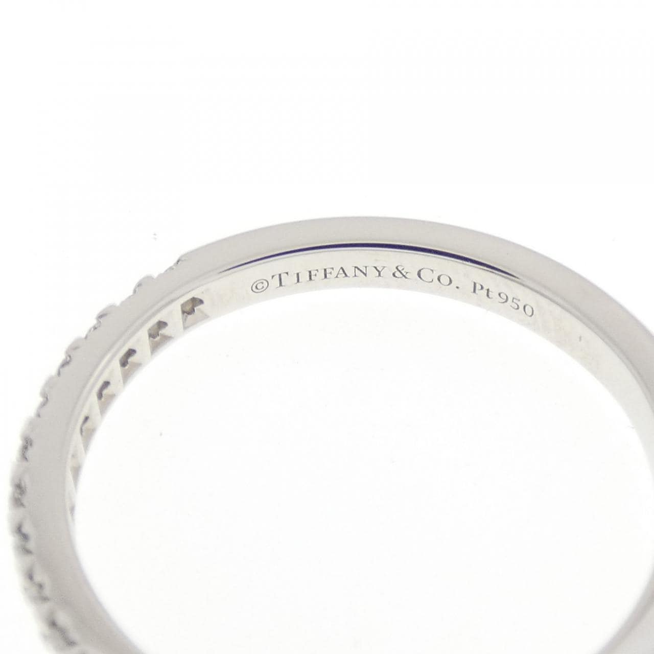ティファニー ソレスト ハーフサークル リング