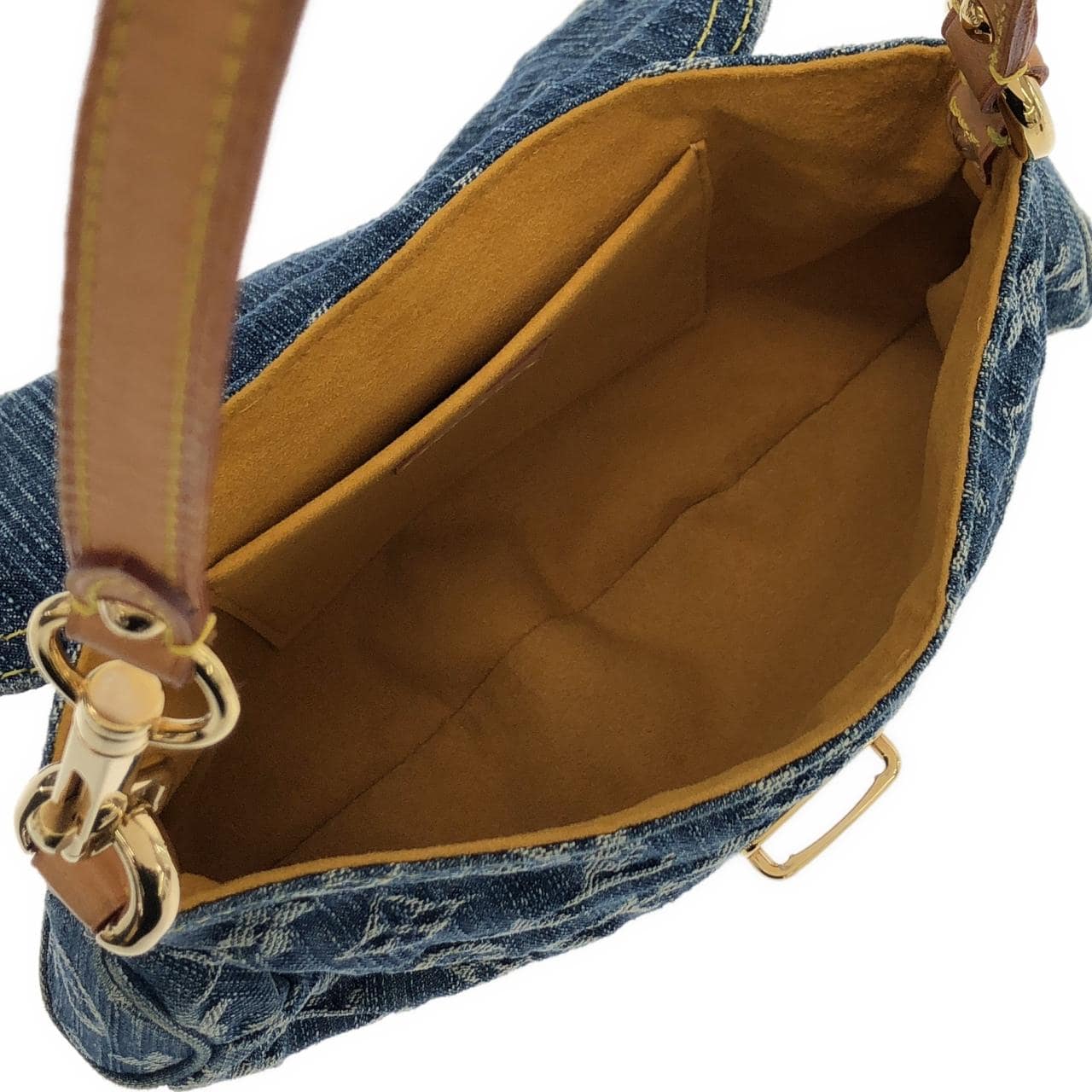 ルイヴィトン モノグラム デニム ミニ プリーティ M95050 ショルダーバッグ