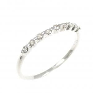 K18WG ダイヤモンド リング 0.09CT
