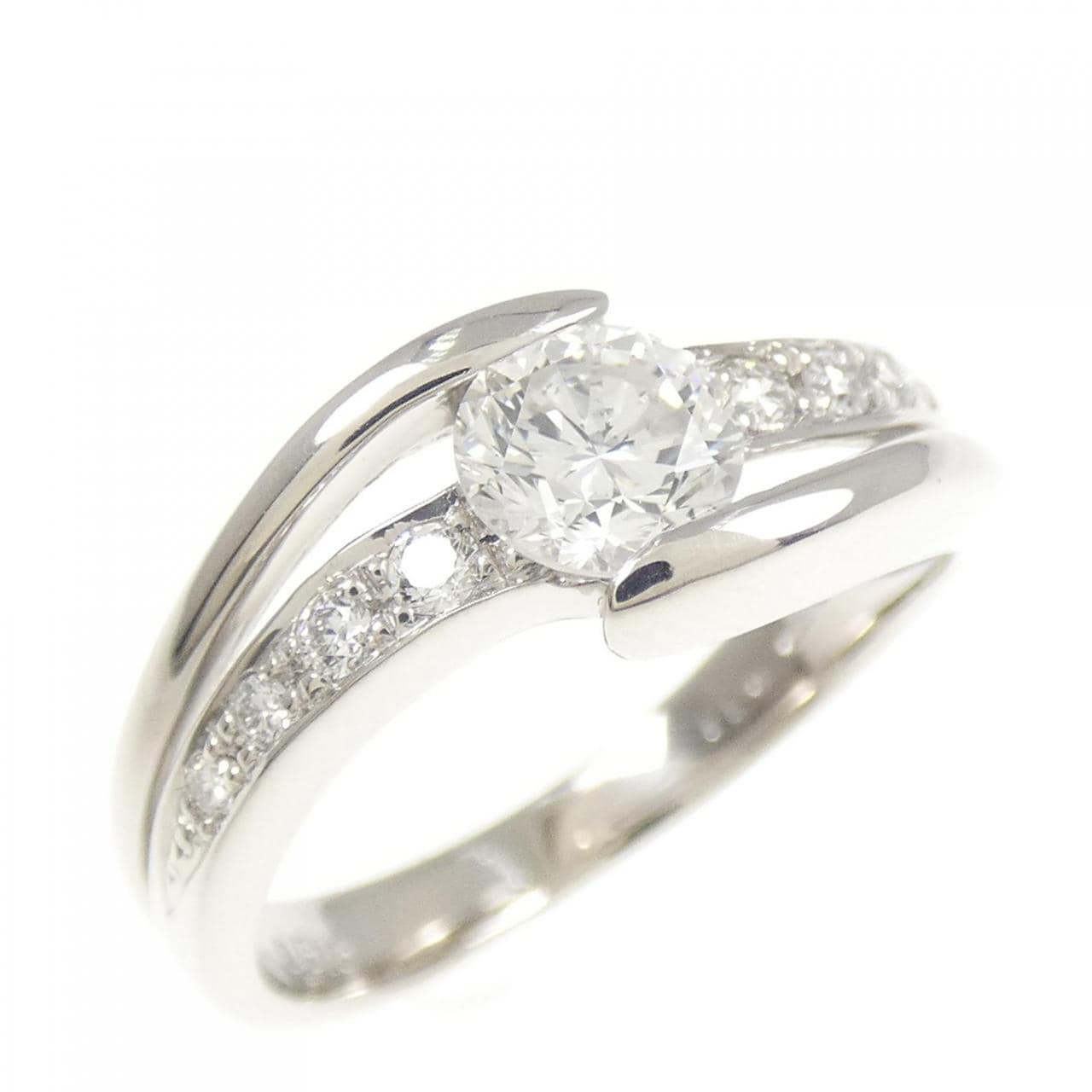 PT900 ダイヤモンド リング 0.516CT
