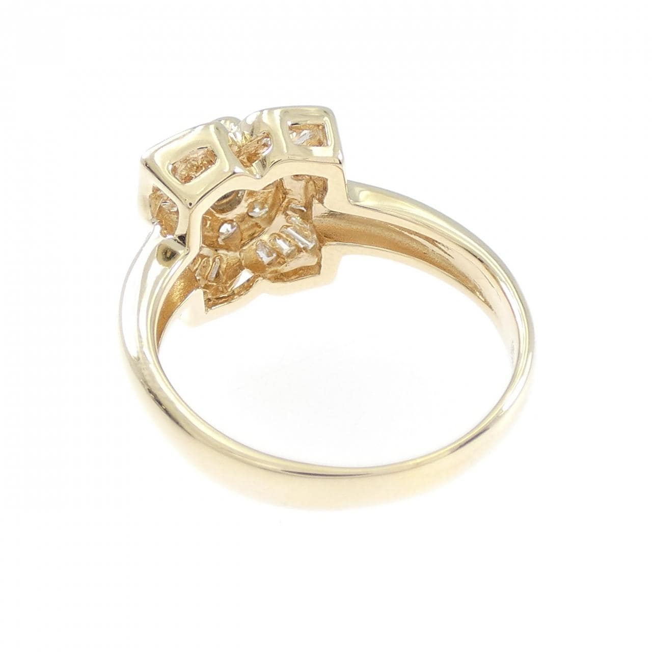 K18YG アレキサンドライト リング 0.31CT