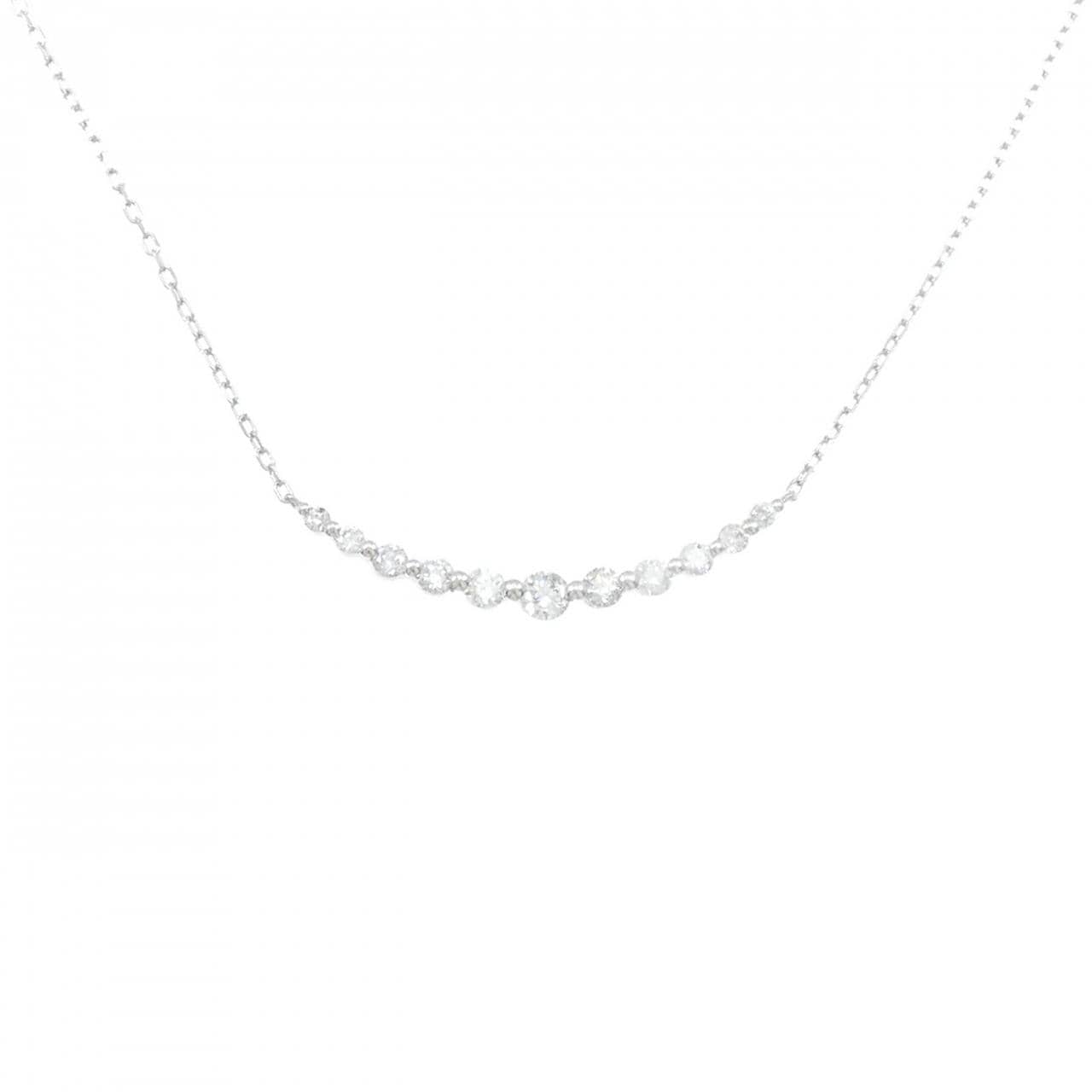 PT900/PT850 ダイヤモンド ネックレス 0.50CT