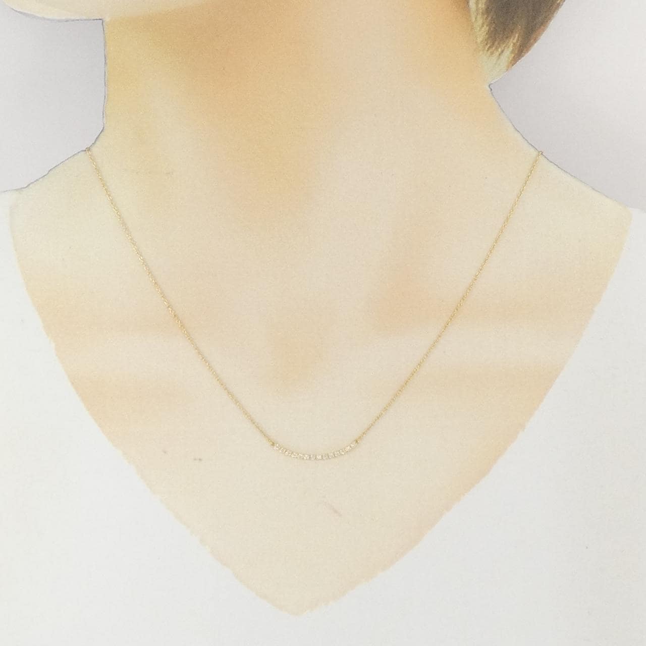 アーカー ダイヤモンド ネックレス 0.10CT