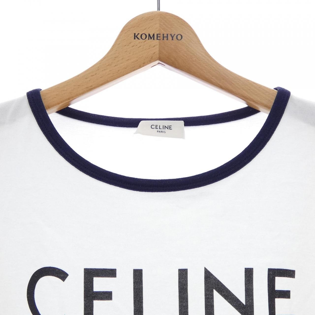 セリーヌ CELINE CELINE PARIS Tシャツ　トリオンフ TRIOMPHE 2X872671Q Tシャツ