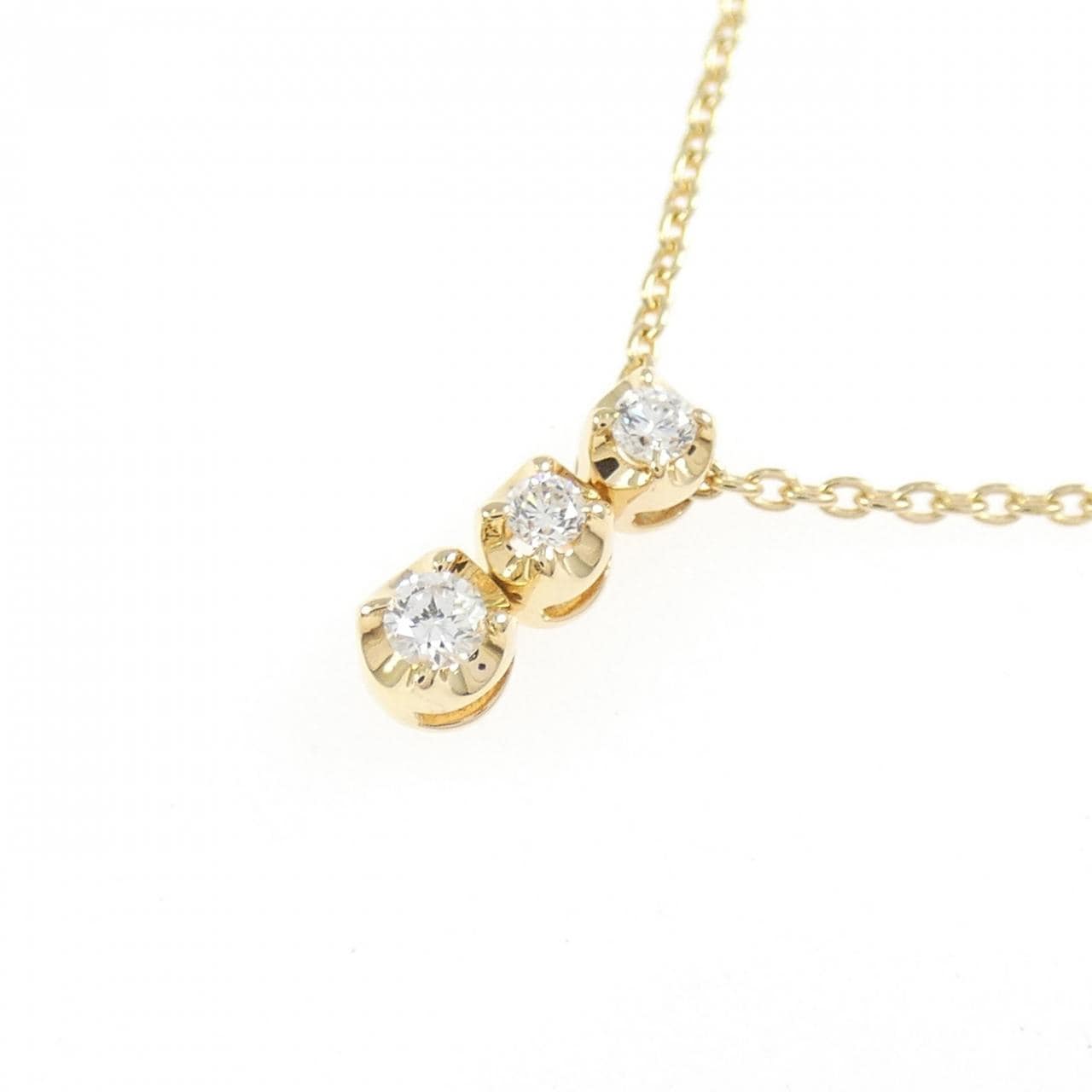 スタージュエリー ダイヤモンド ネックレス 0.06CT