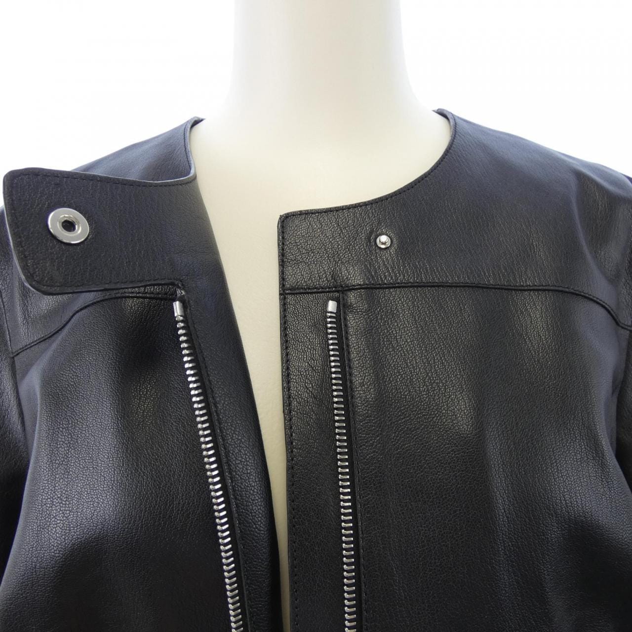 エルメス HERMES クルードセル カルトゥッシュ 6E1238D7 レザージャケット