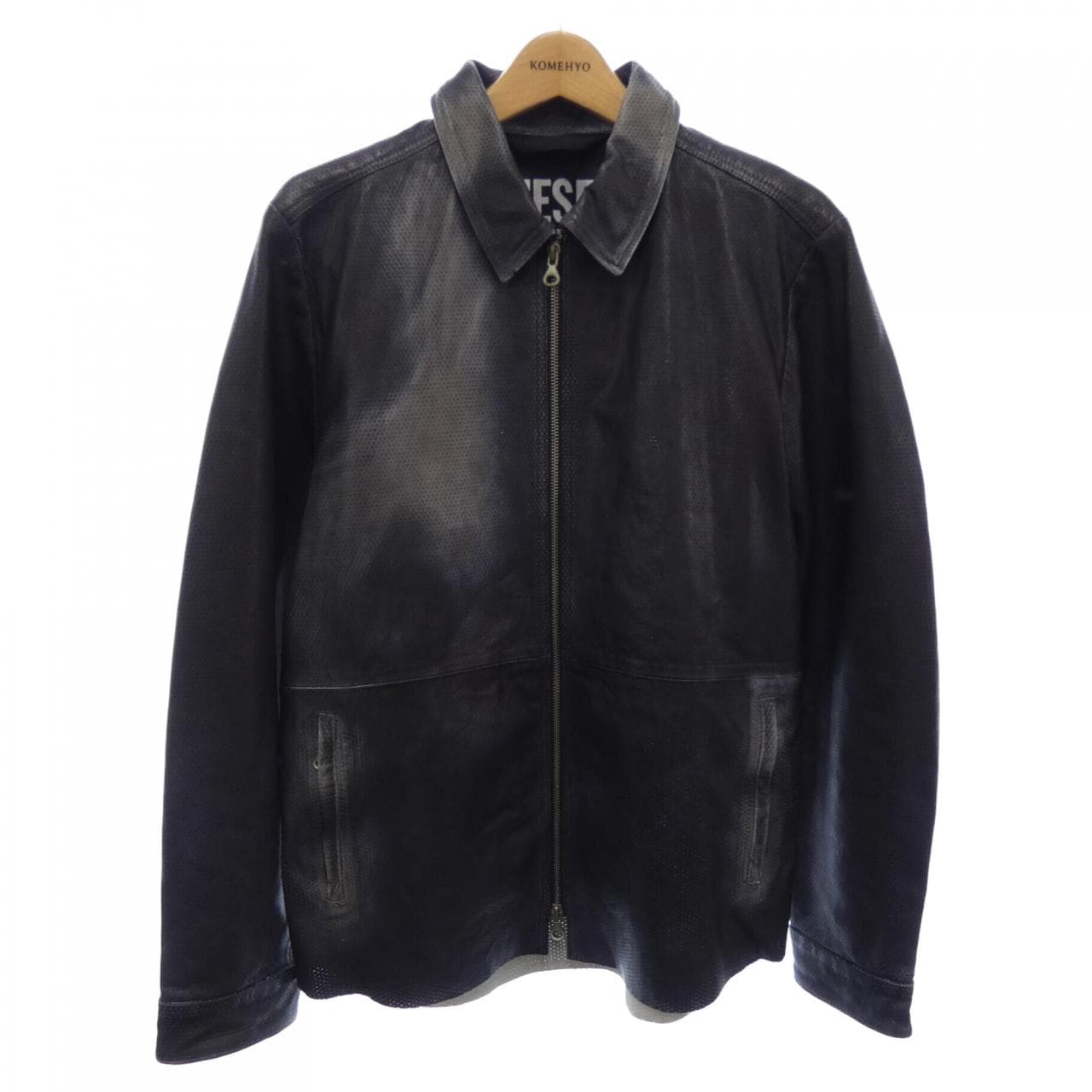 Diesel DIESEL leather jacket