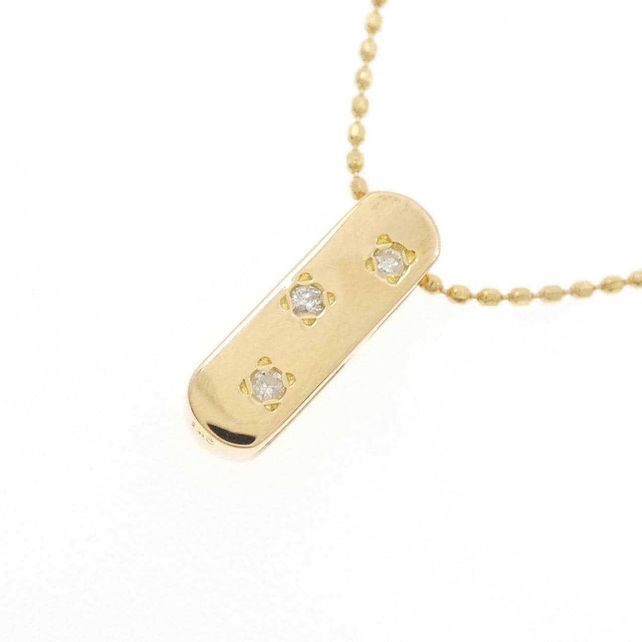 K18YG ダイヤモンド ネックレス