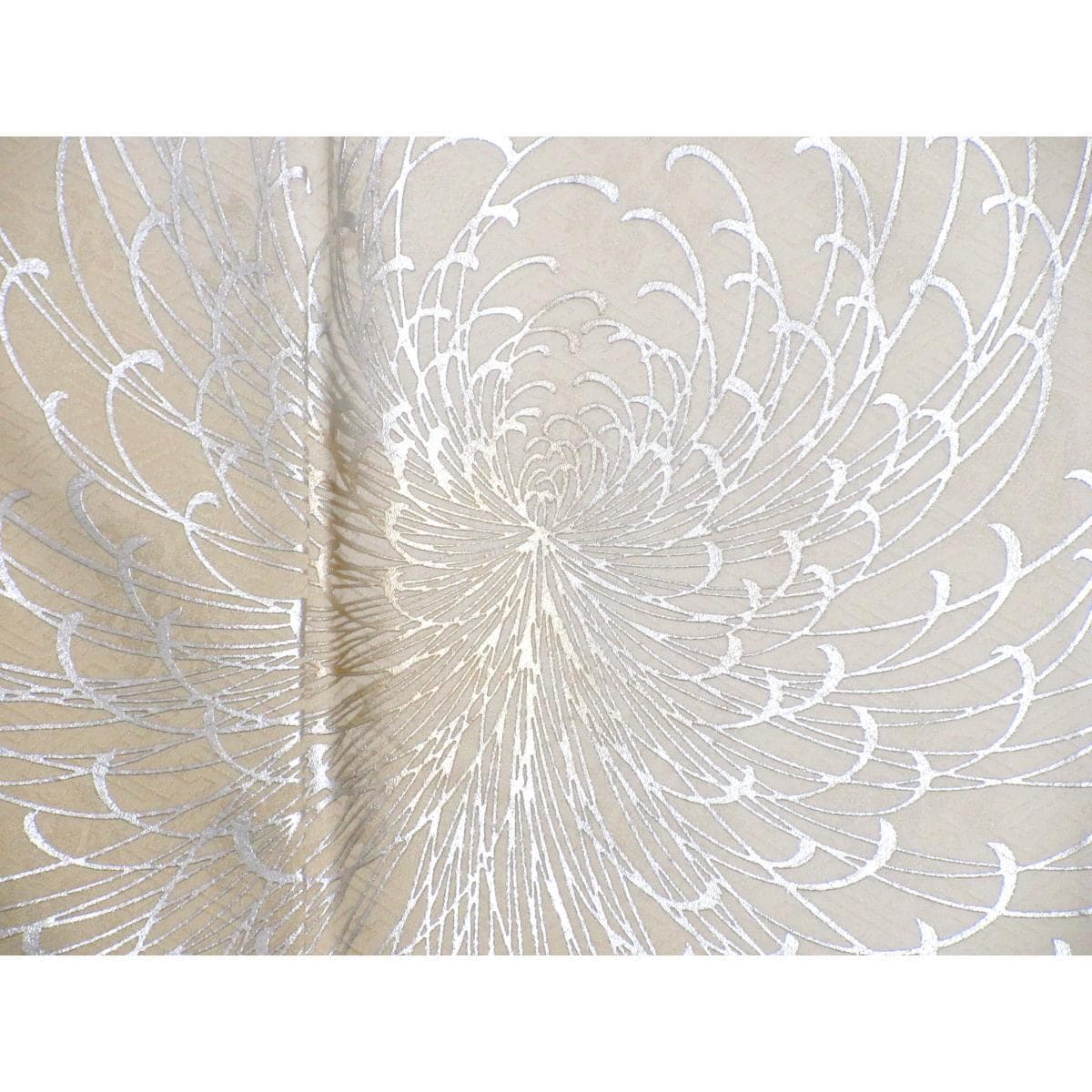 【未使用品】訪問着 銀彩加工 ボカシ染