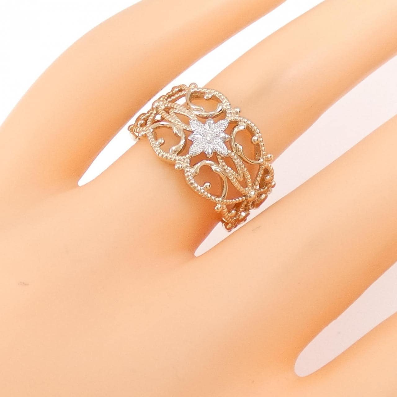 水野薫子 ダイヤモンド リング 0.02CT