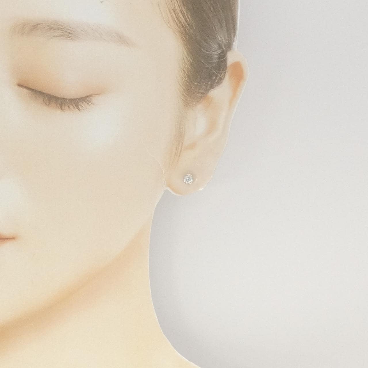 【リメイク】PT/ST ダイヤモンド ピアス 0.202CT 0.217CT G SI2 Good