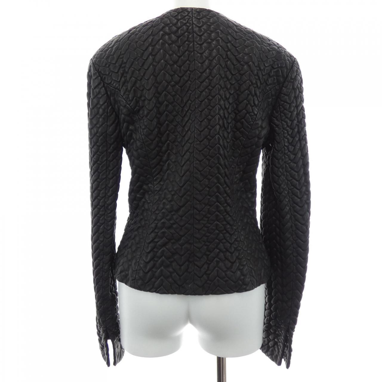 【ヴィンテージ】シャネル CHANEL P22125V01431 03A レザージャケット