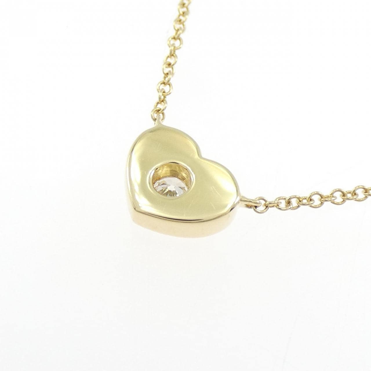 ティファニー ハート ダイヤモンド ネックレス