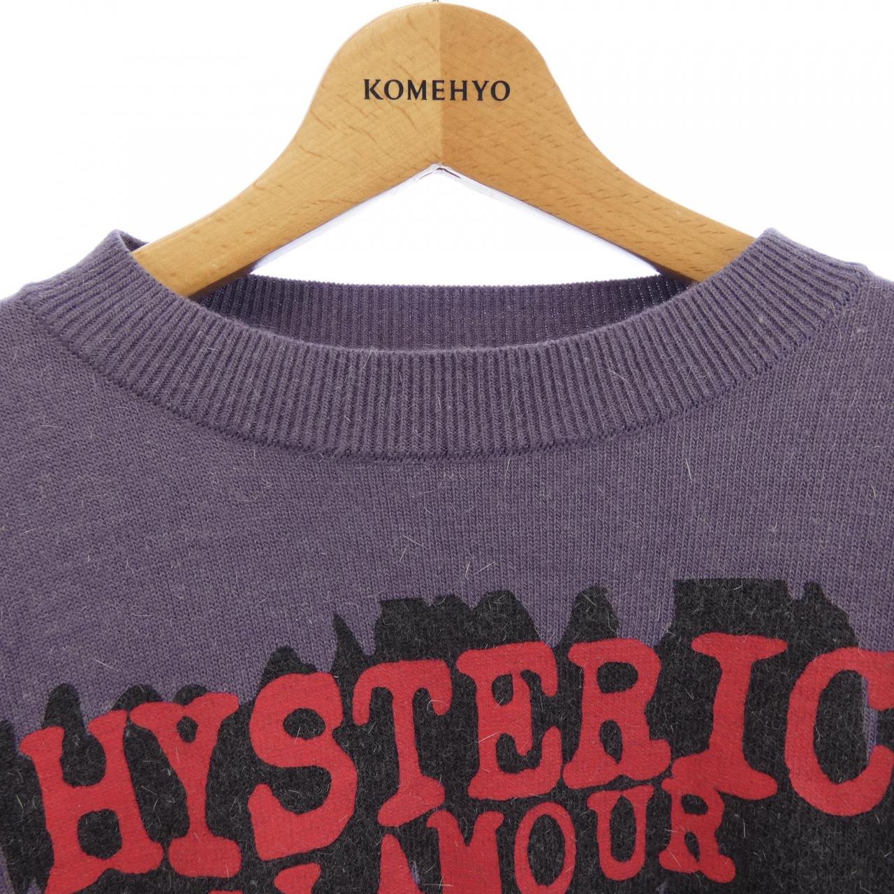 ヒステリックグラマー HYSTERIC GLAMOUR 01213NS09 ニット
