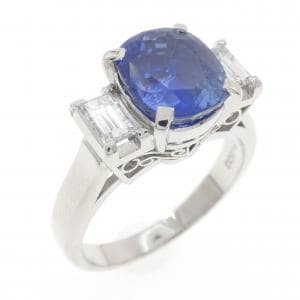 PT900 サファイヤ リング 3.90CT