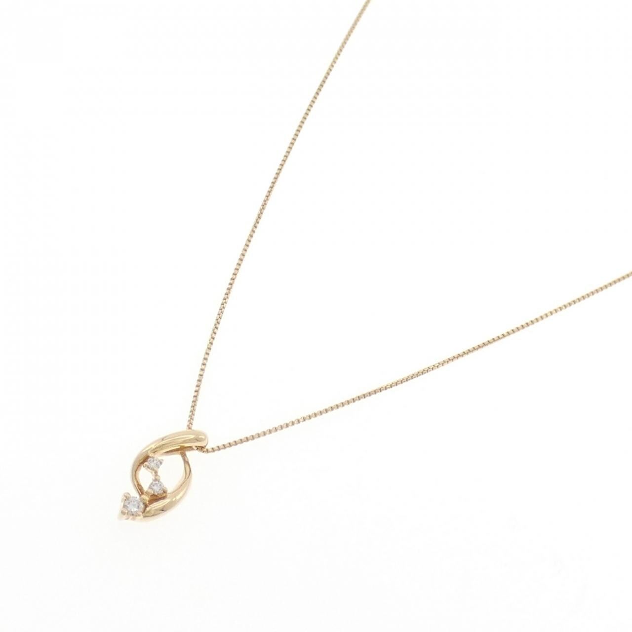 WISP ダイヤモンド ネックレス 0.06CT