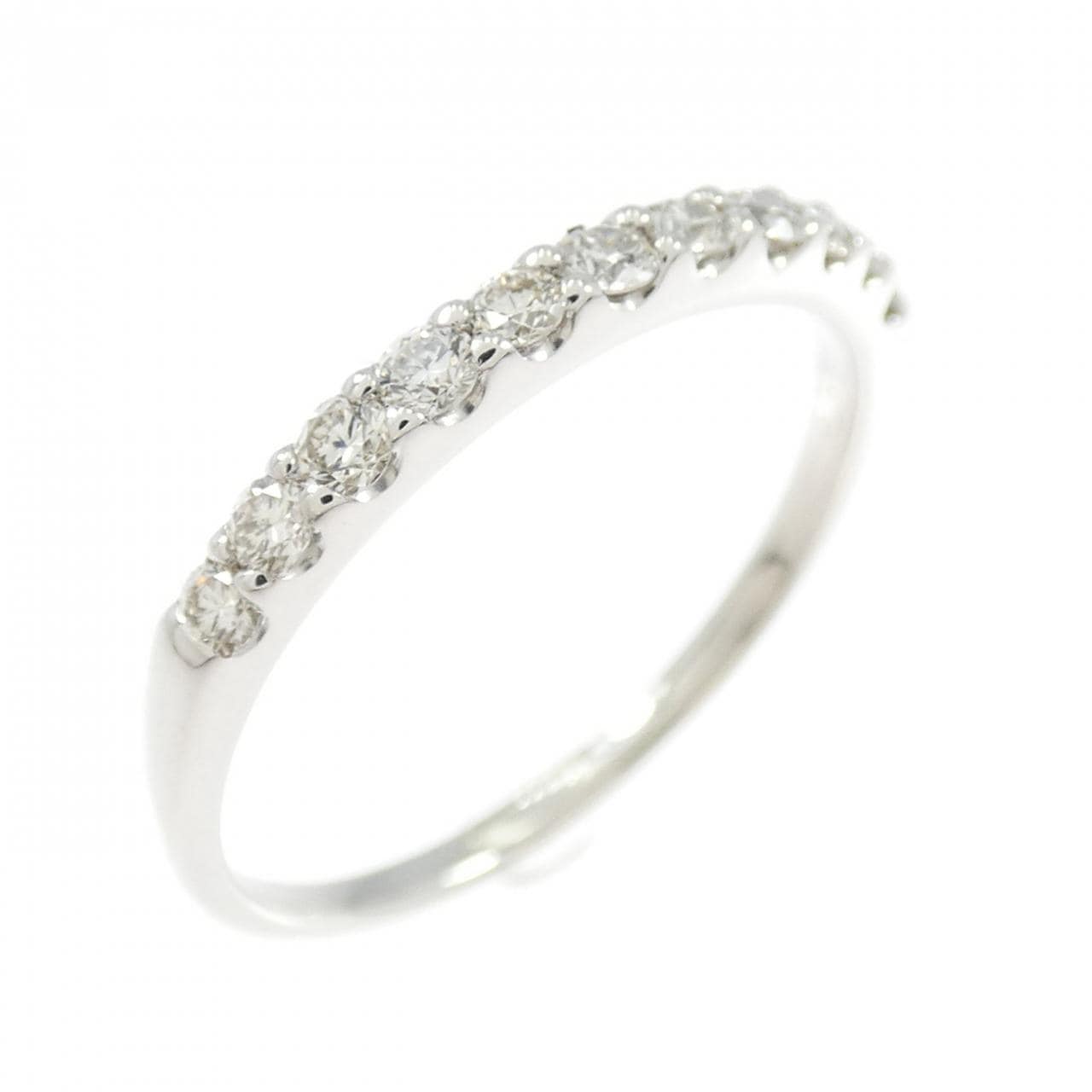 PT900 ハーフエタニティ ダイヤモンド リング 0.32CT