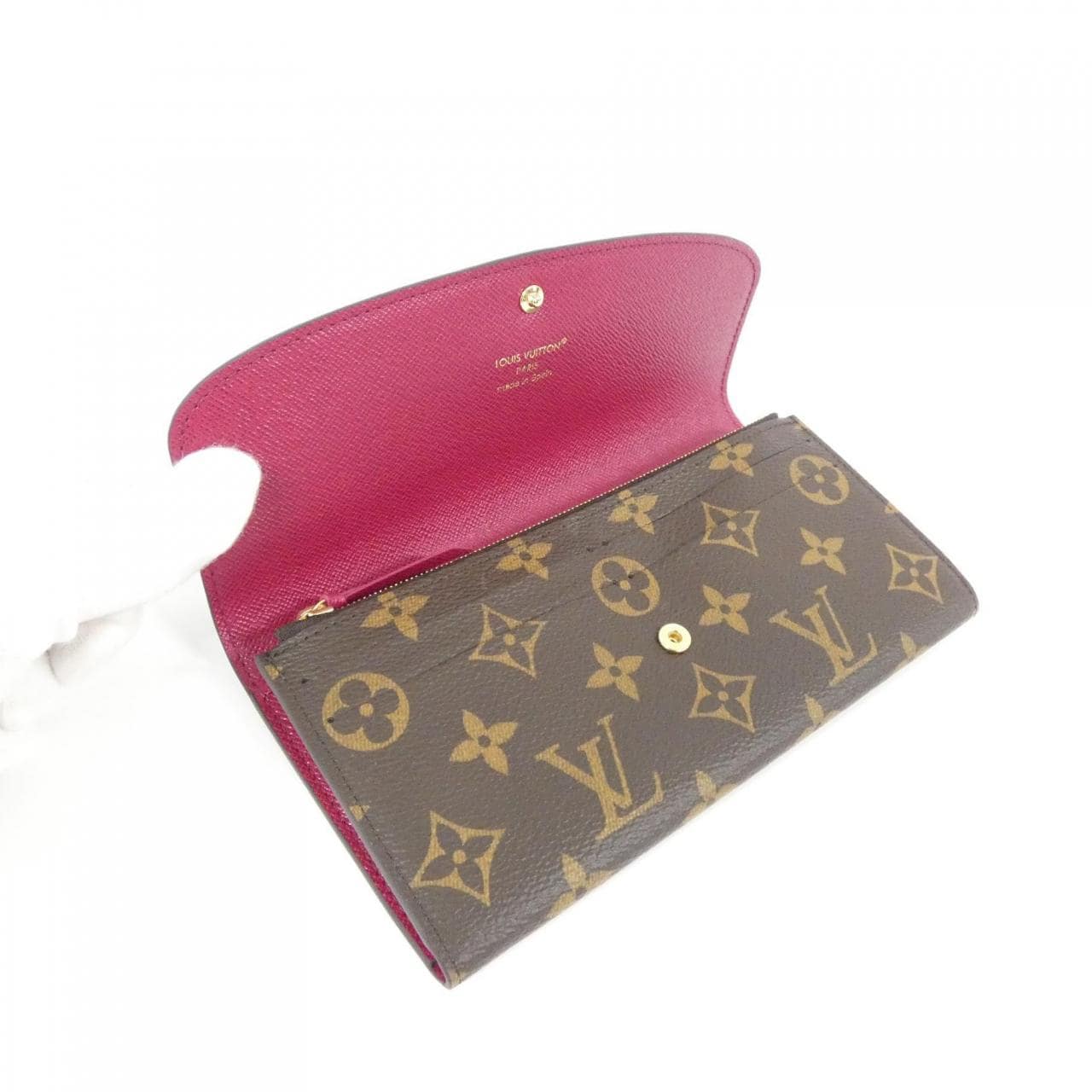 ルイヴィトン モノグラム ポルトフォイユ エミリー M60697 財布