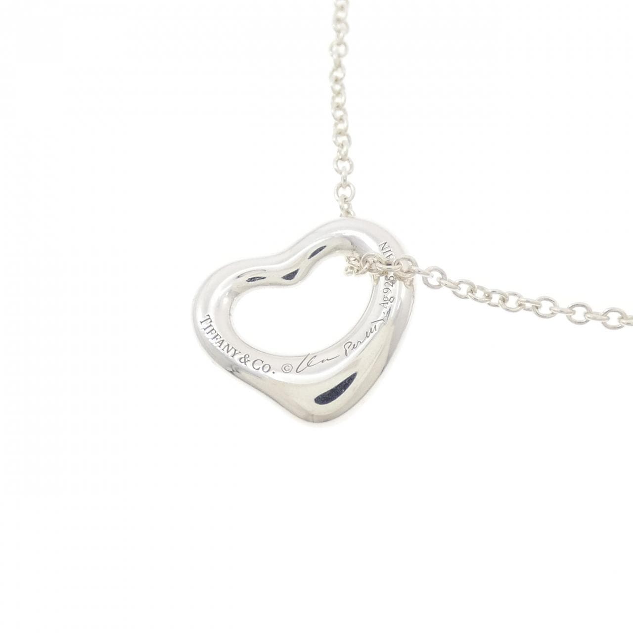 ティファニー オープンハート ネックレス