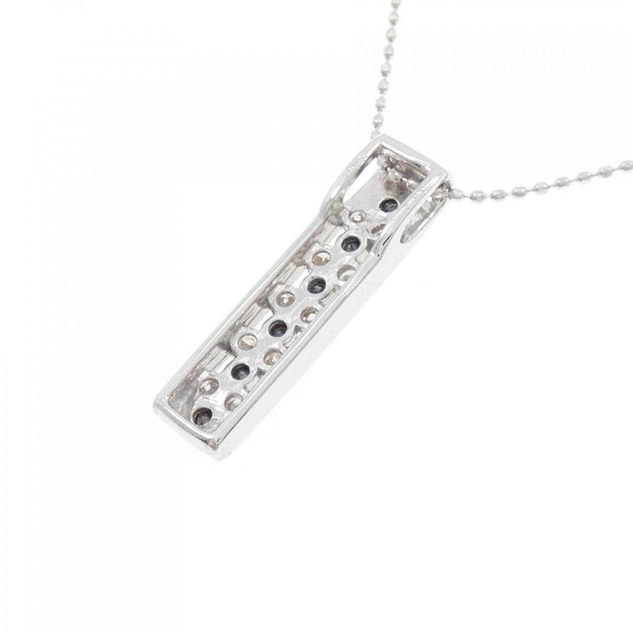 K18WG ダイヤモンド ネックレス 0.52CT