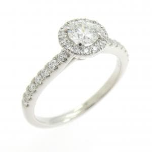 PT950 ダイヤモンド リング 0.347CT G VS1 EXT H&C