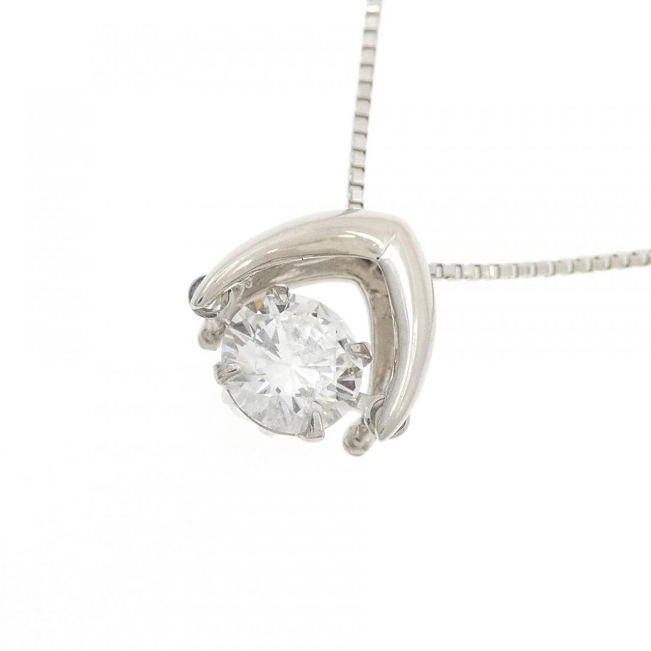 PT900/PT850 ダイヤモンド ネックレス 0.511CT E VS2 Good