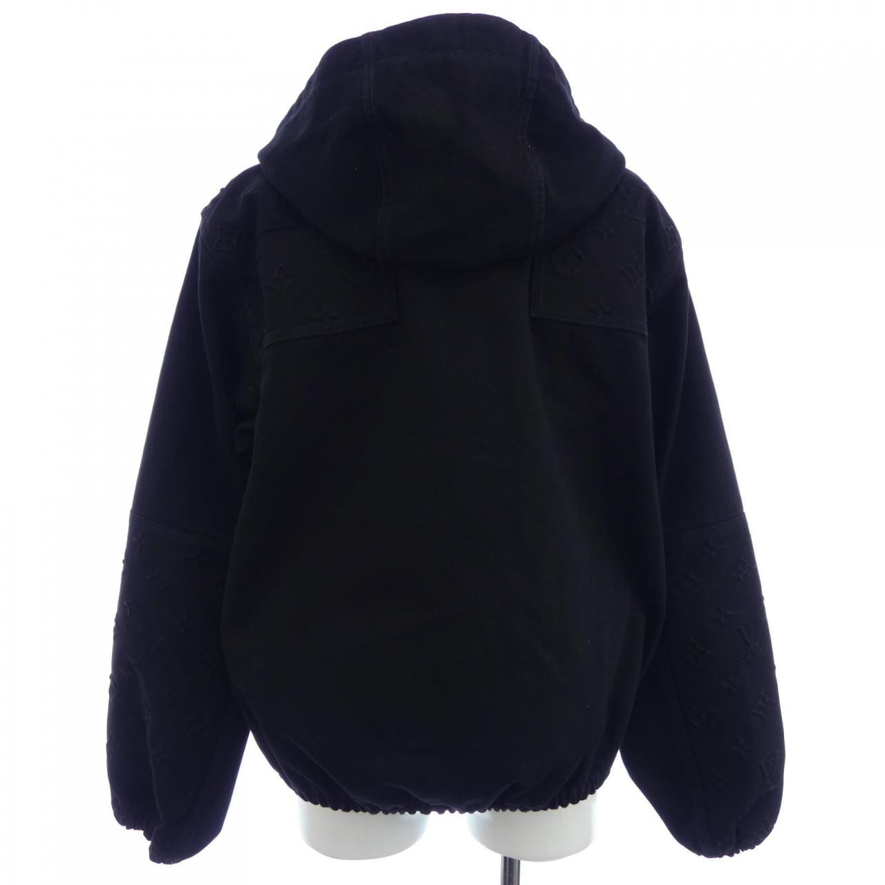 ルイヴィトン LOUIS VUITTON モノグラムディテールフーデッドデニムジャケット HNA10WOK4 デニムジャケット