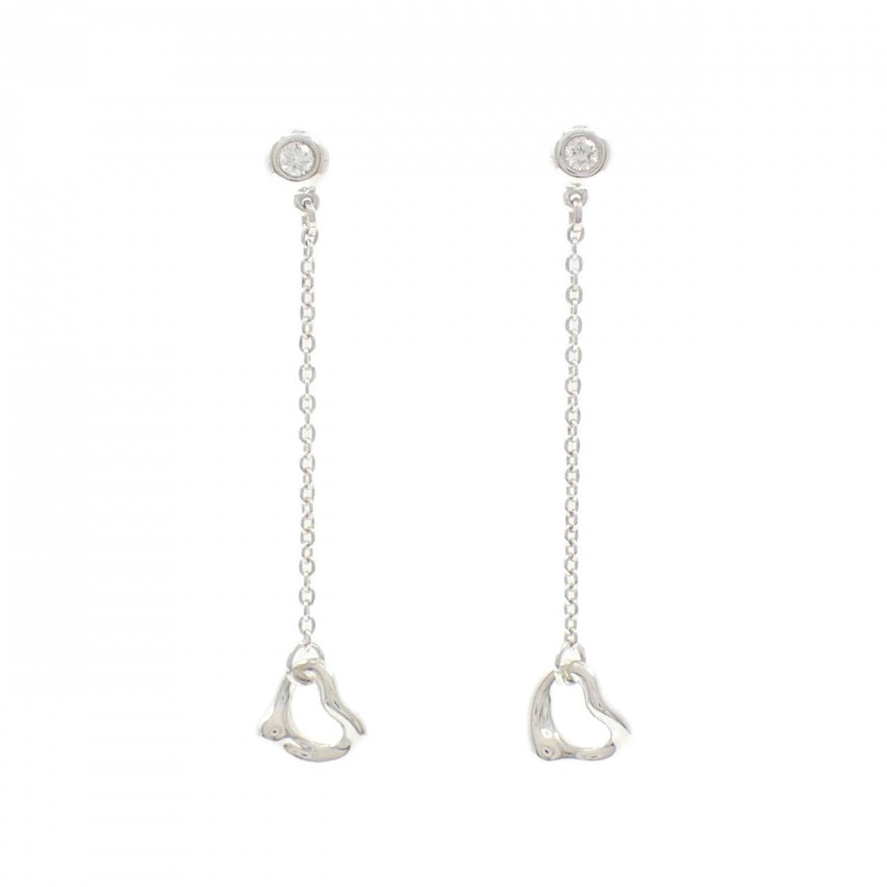 ティファニー オープンハート ピアス