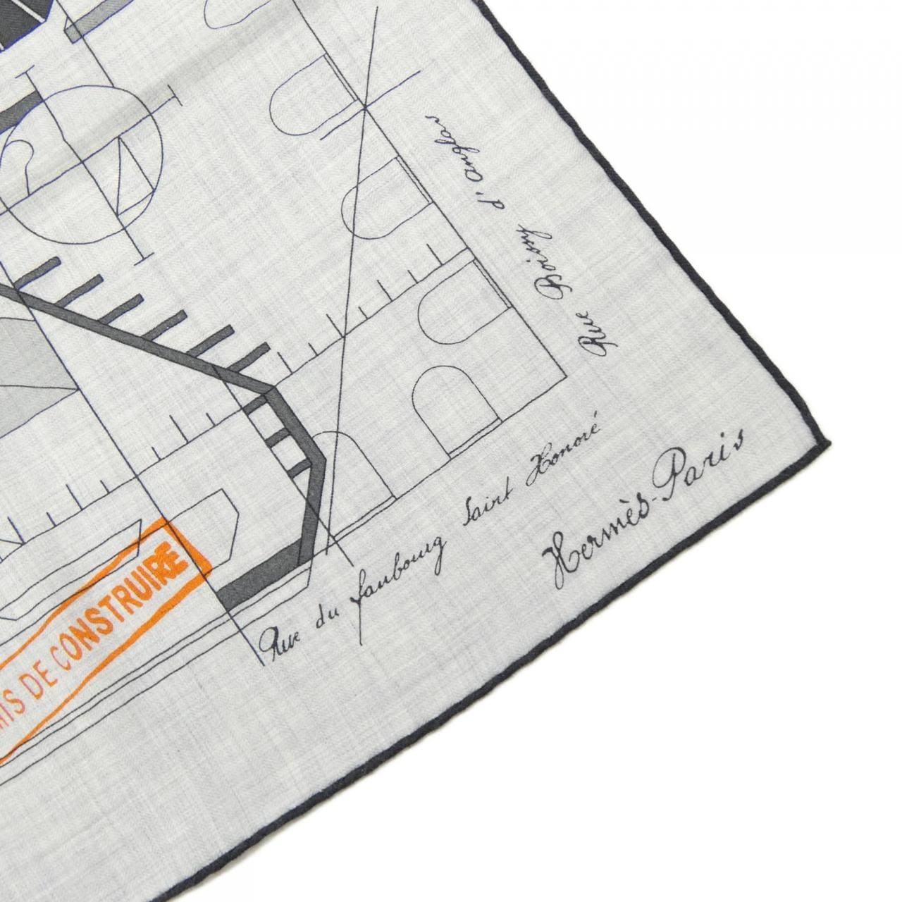 エルメス HERMES ペルミ ドゥ コンストリュイール H104063T カレH100 ショール