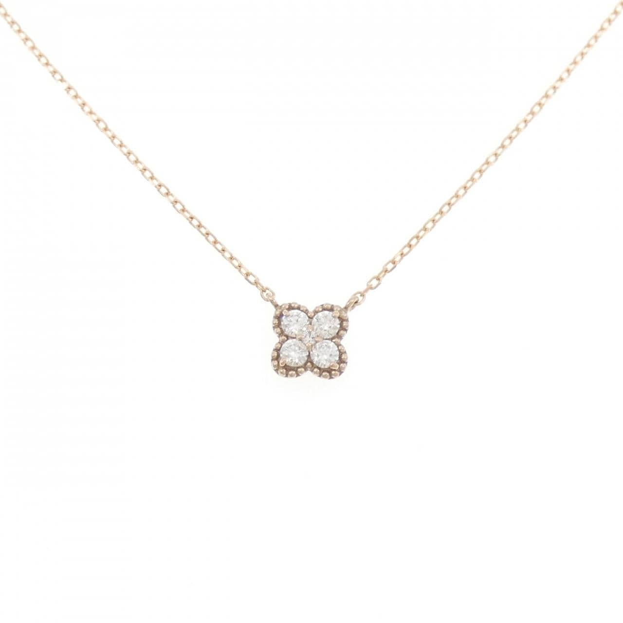 ヴァンドーム ダイヤモンド ネックレス 0.12CT