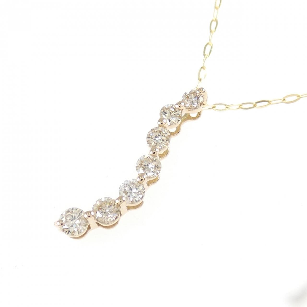ジーエスティービー ダイヤモンド ネックレス 0.35CT