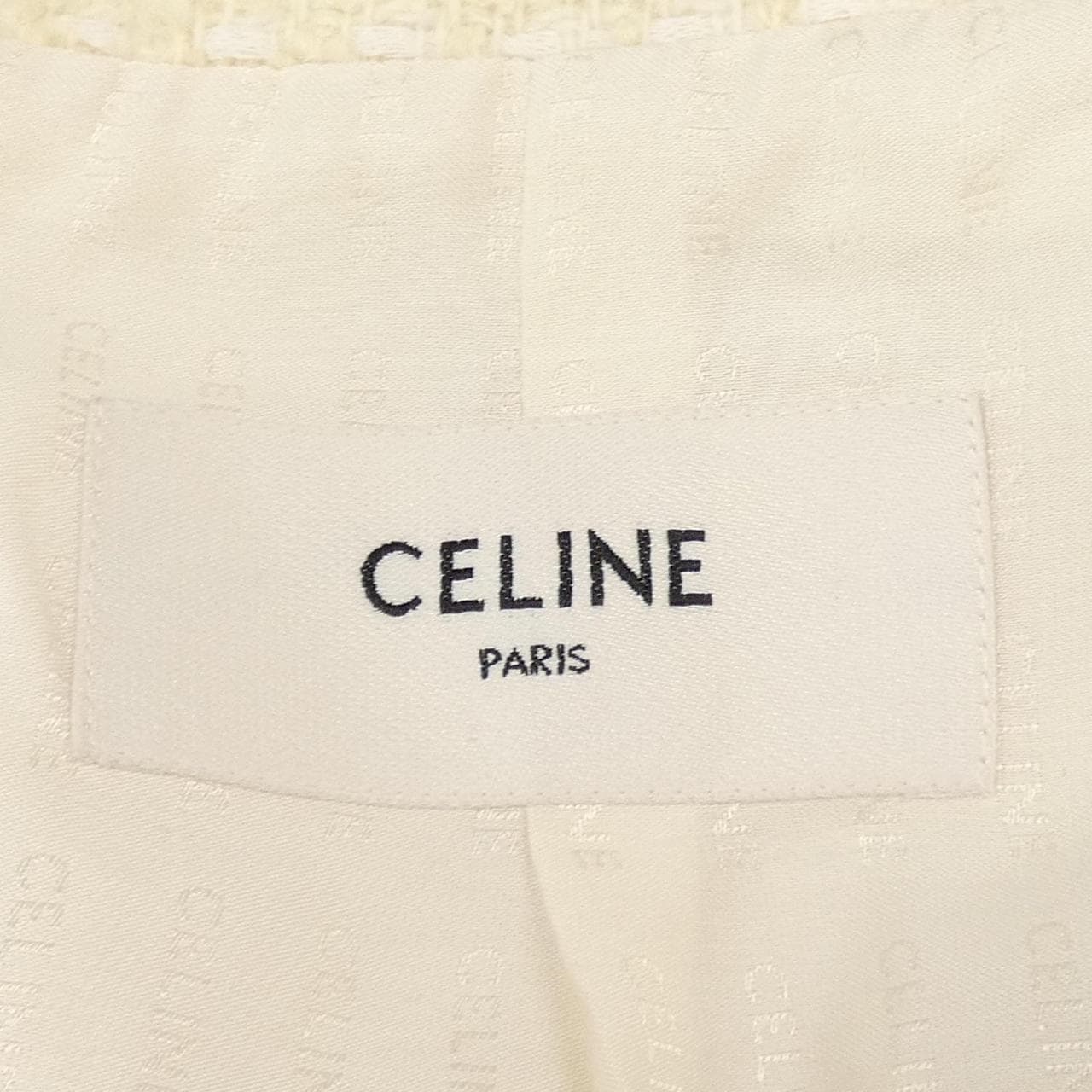 セリーヌ CELINE 2V19G764L ノーカラージャケット