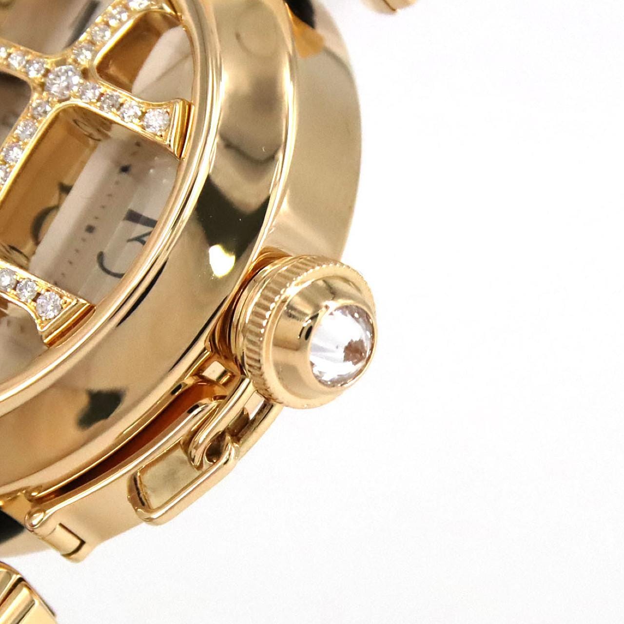 カルティエ パシャ32 YG･グリッドDコンベックス WJ11951G YG クォーツ