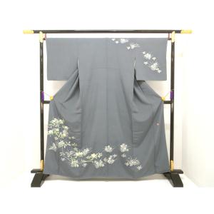 【未使用品】訪問着　鶴見保次【本加賀友禅】