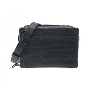 ルイヴィトン エキゾチック レザー ハンドル ソフトトランク N80242 ショルダーバッグ