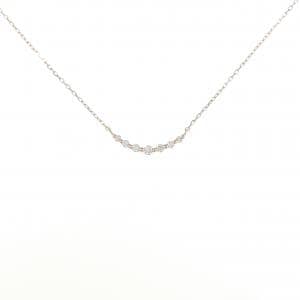 K18PG ダイヤモンド ネックレス 0.09CT