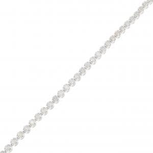 K14WG ダイヤモンド ブレスレット 1.00CT