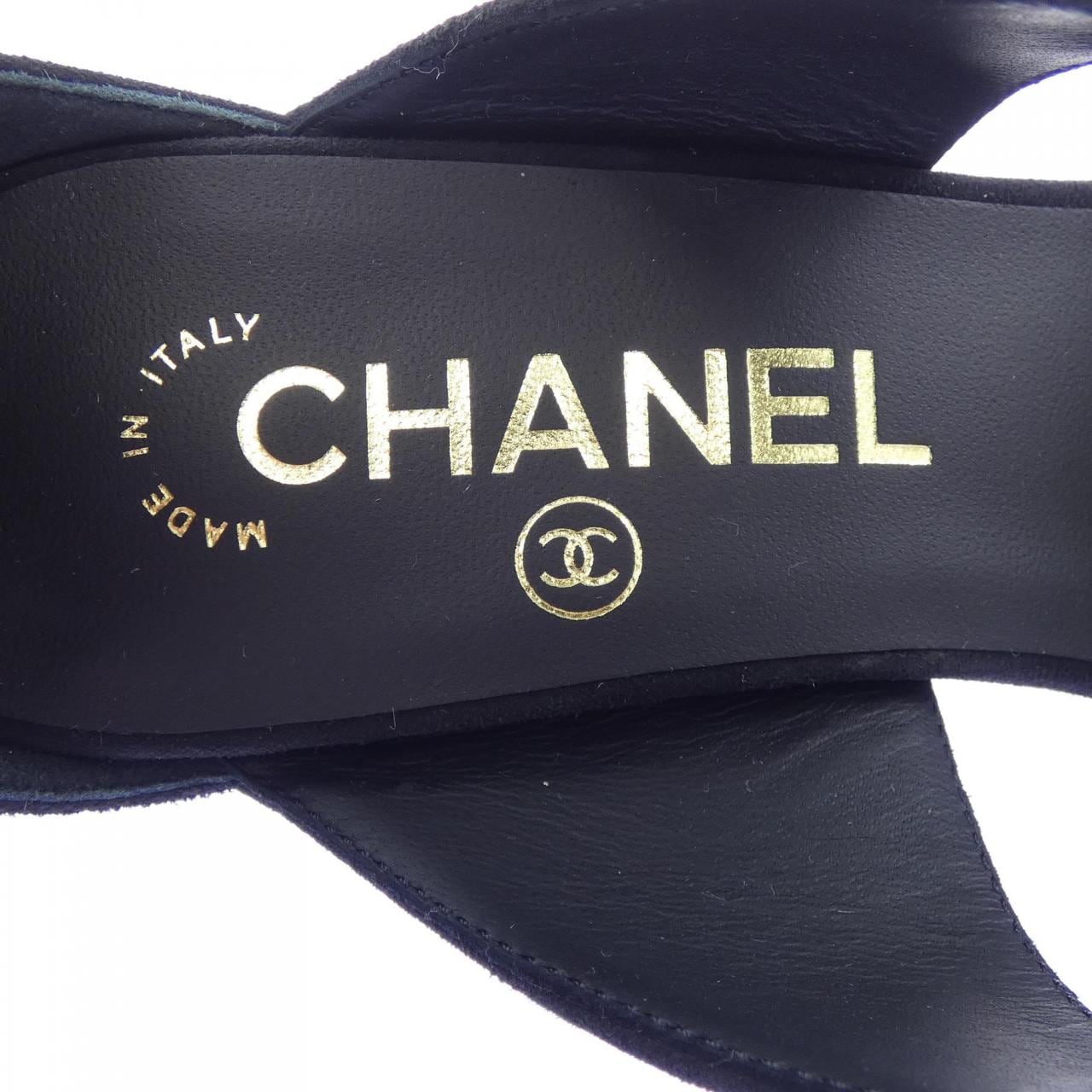 シャネル CHANEL G46657B21835 サンダル