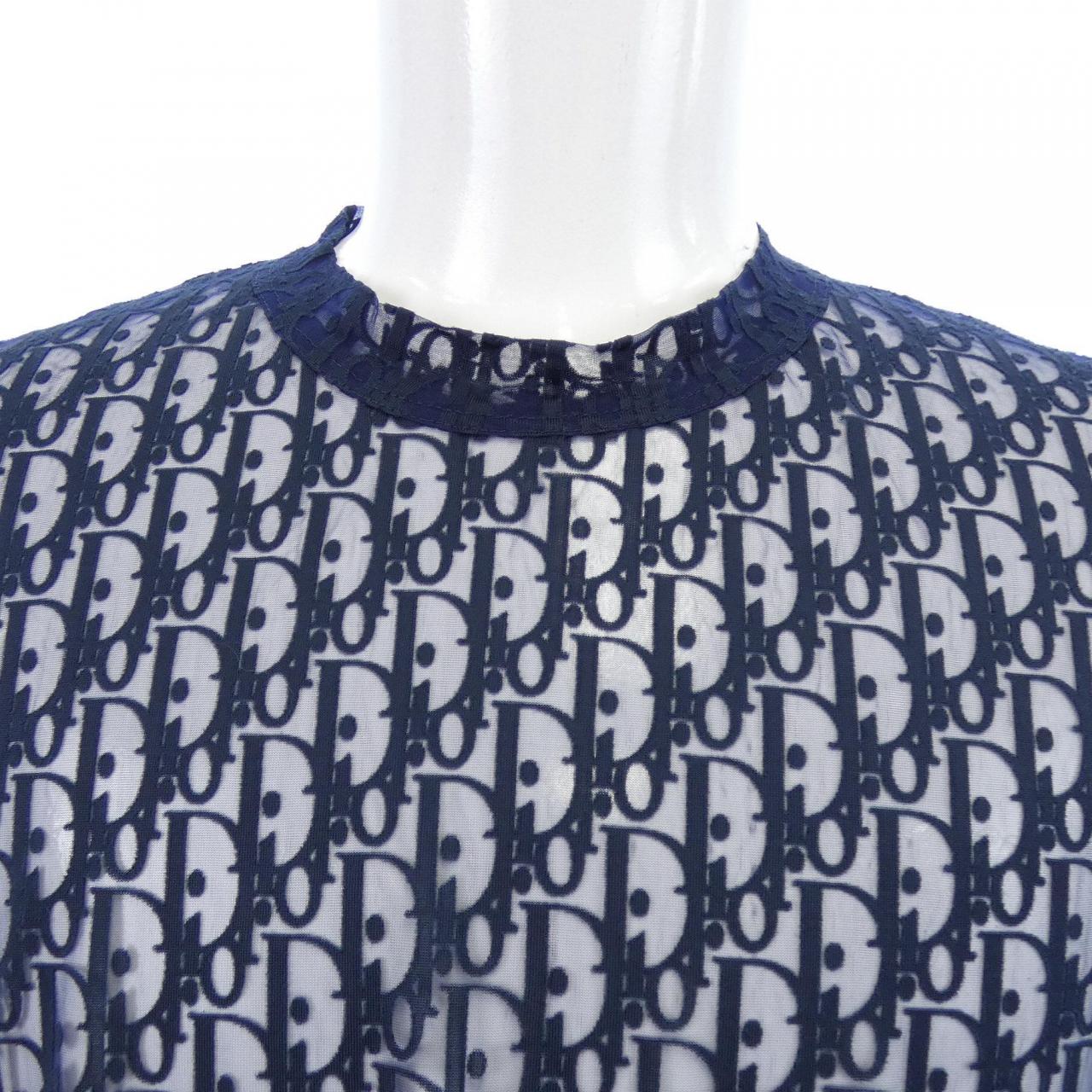 ディオール DIOR オブリークシースルー 183J652A0537 Tシャツ