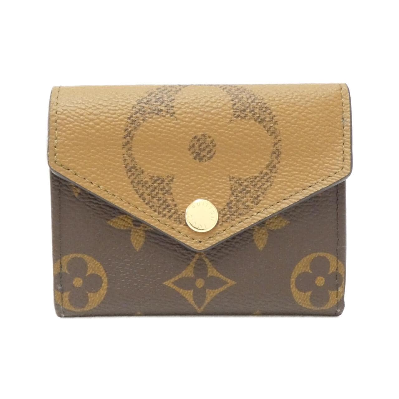 LOUIS VUITTON Monogram Giant Portefeuille Zoe M80725 钱包