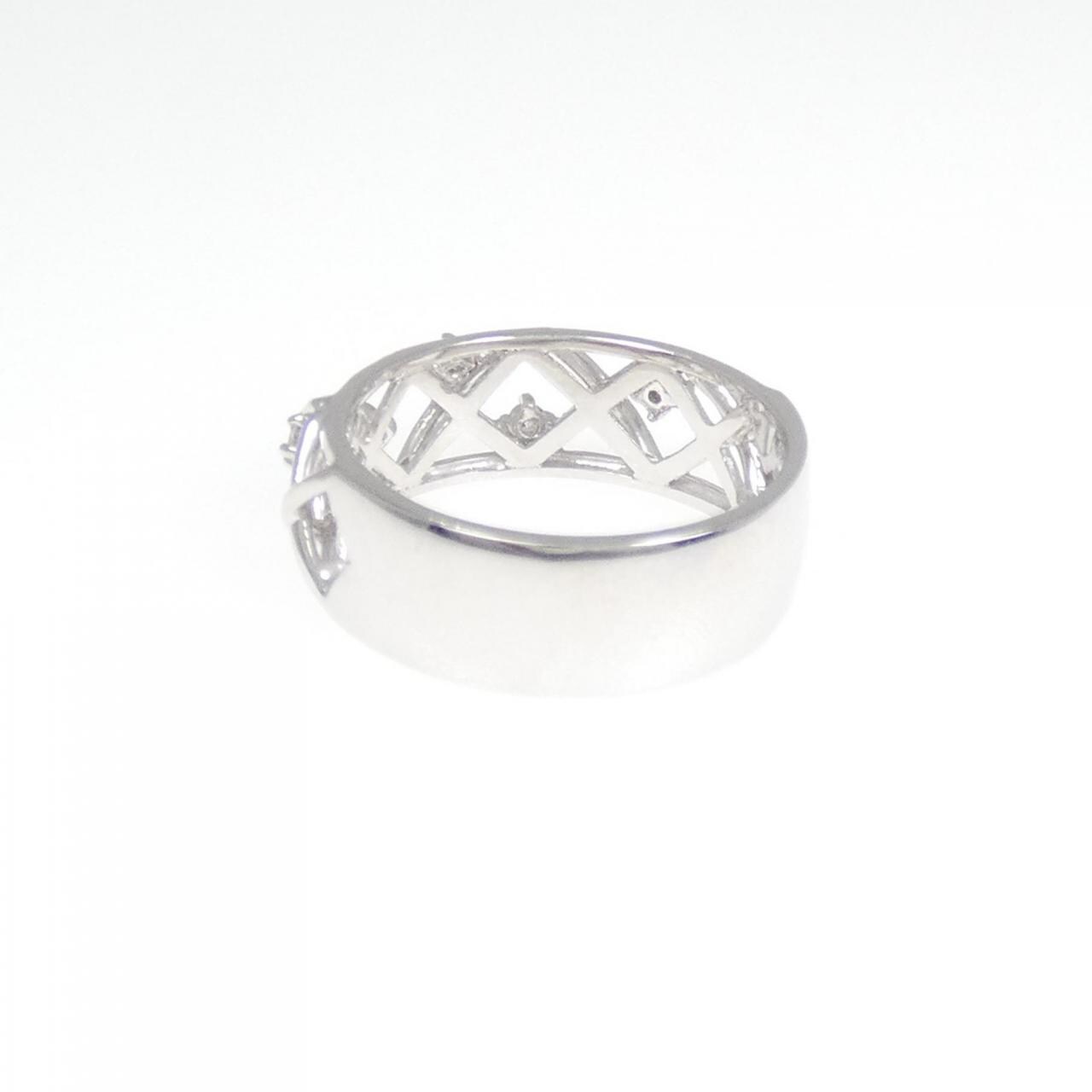 K18WG ダイヤモンド リング 0.07CT
