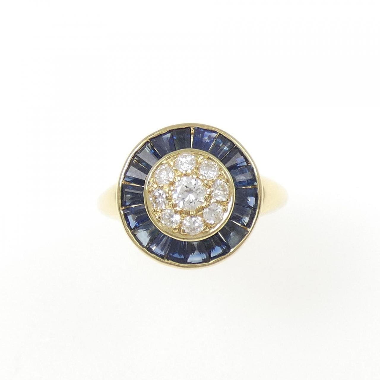 750YG サファイヤ リング 1.70CT