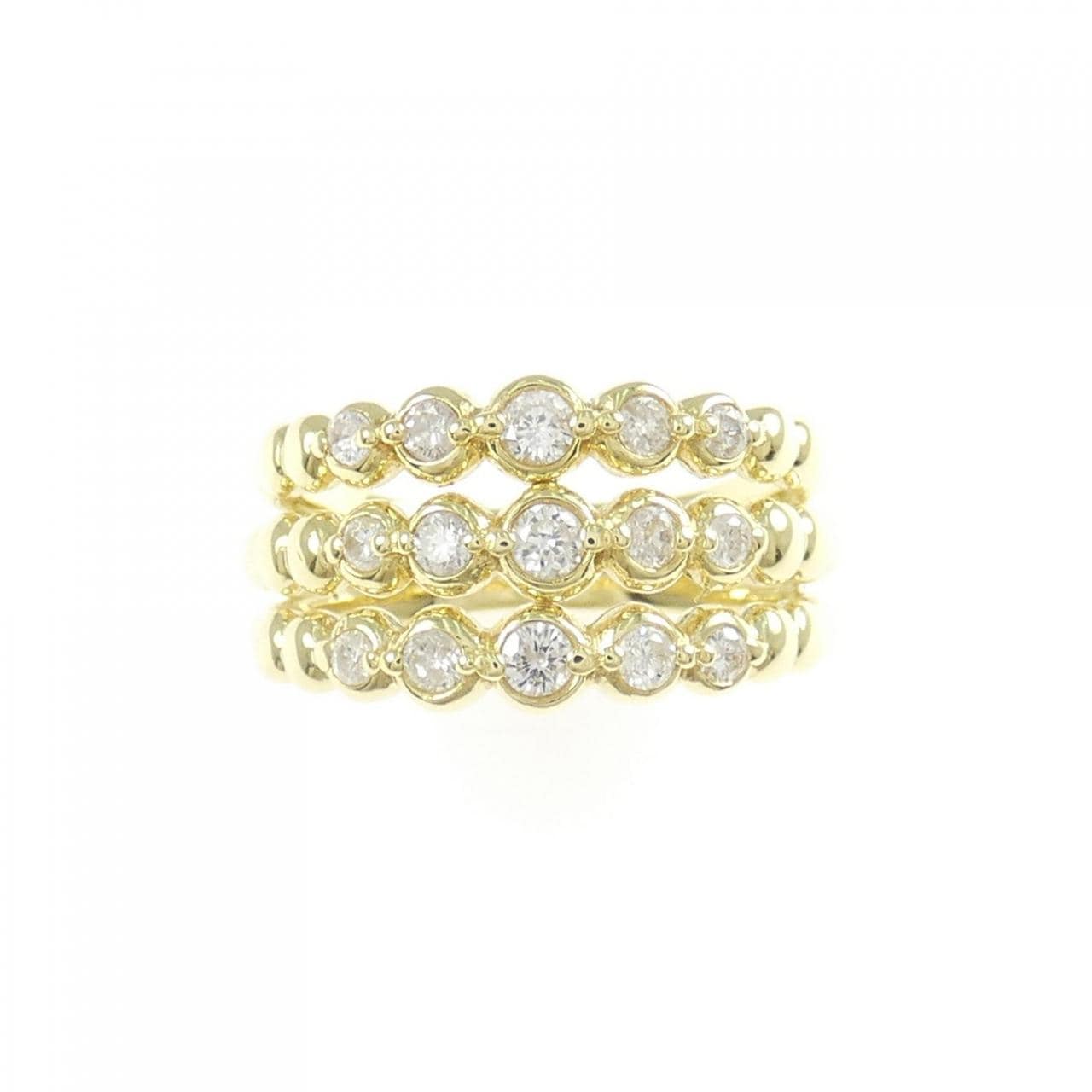 K18YG ダイヤモンド リング 0.30CT