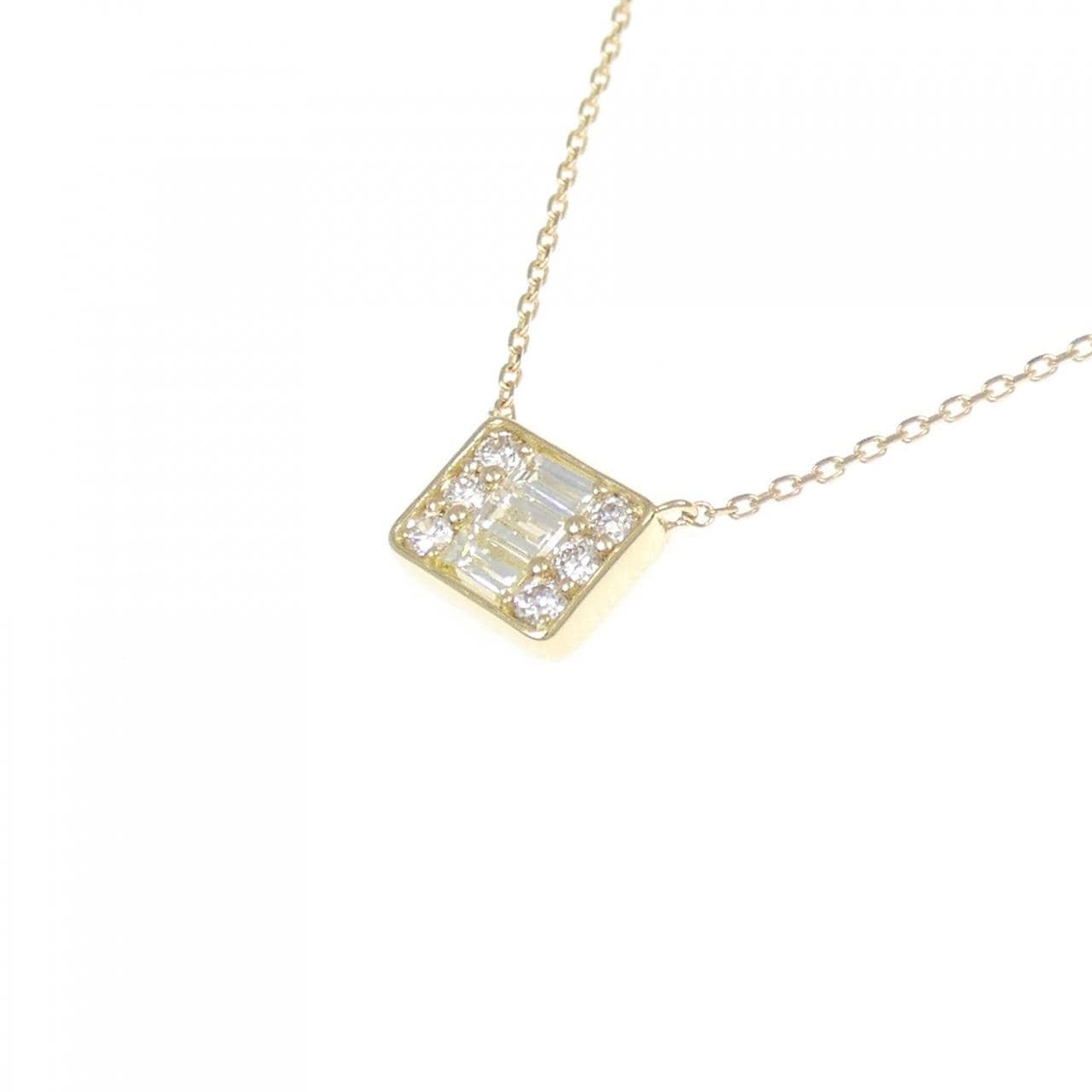 【新品】K18YG ダイヤモンド ネックレス 0.30CT