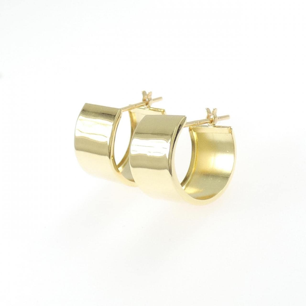 【新品】K18YG フープ ピアス